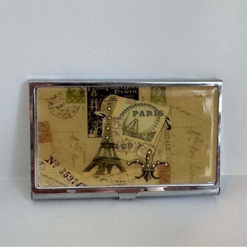 SUCCESS as u GIVE OUT UR BUSINESS CARD w this beautiful Paris Card Holder!